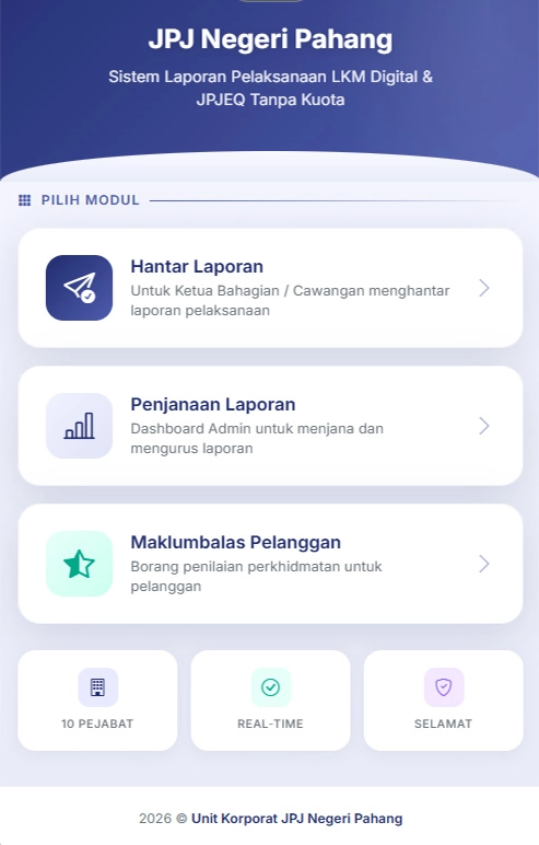 Laporan Kaunter